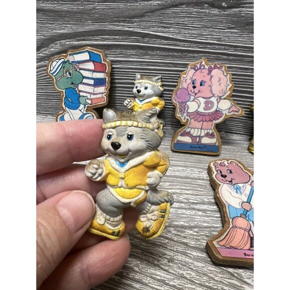 Get Along Gang Magnets Lot of 7 Vintage 1980s American Greetings 2”-3” READ - Picture 5 of 9